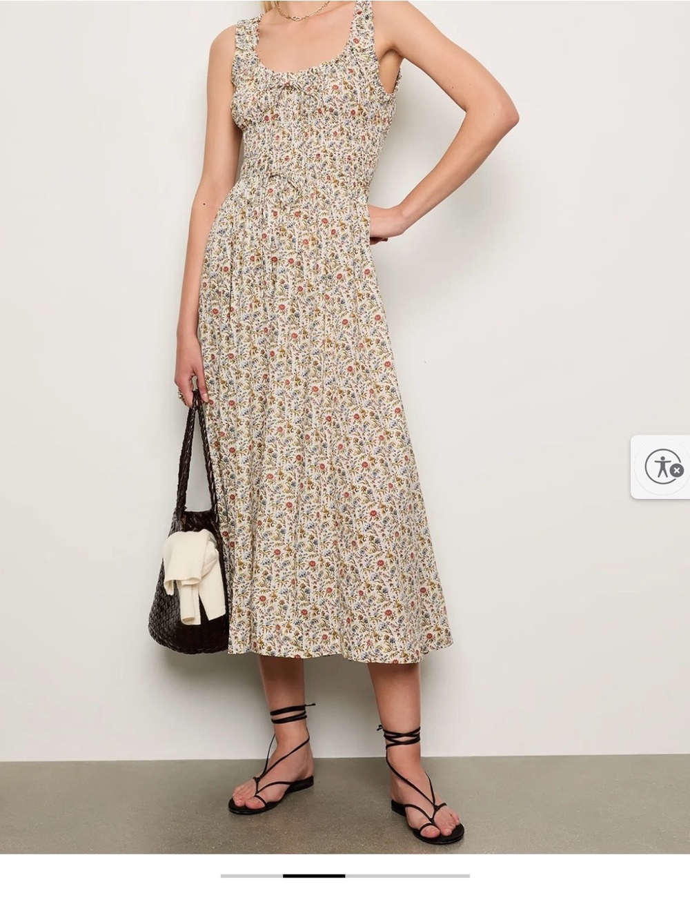 NWOT Doen Emmaretta Dress in Jardin du Château Floral Maxi Dress